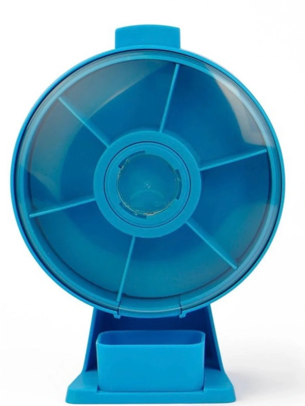 Target Bullseye Playground Teal Desktop Snack Treat Candy Dispenser Wheel 2026